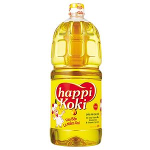 Dầu ăn cao cấp Happi Koki 2L