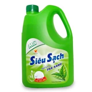 Nước Rửa Chén Lix Siêu Sạch Hương Trà Xanh 1,4Kg