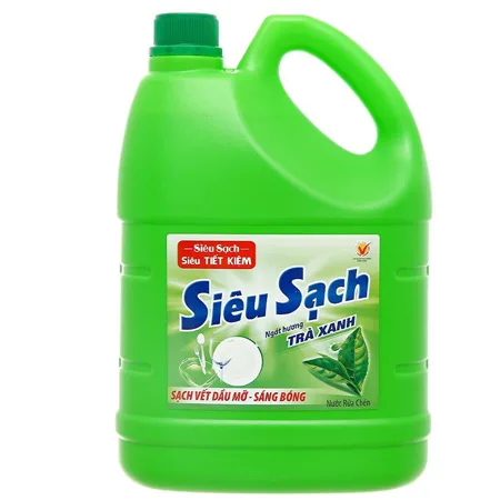 Nước Rửa Chén Lix Siêu Sạch Hương Trà Xanh 3,5Kg