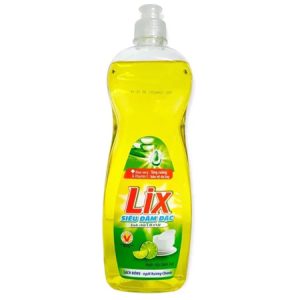 Nước rửa chén Lix siêu sạch hương chanh chai 750g