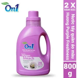 Nước tẩy quần áo màu On1 hương Purple Freshness 800g