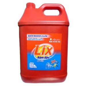 Nước giặt Lix đậm đặc can 9kg