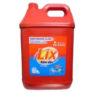 Nước giặt Lix đậm đặc can 9kg