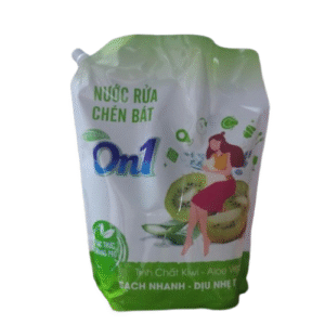 NƯỚC RỬA CHÉN ON1 KIWI-ALOEVERA 3,2KG